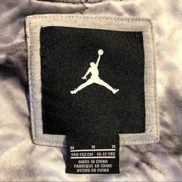 Jordan AJ Boy's Bicolor Varsity Jacket - Picture 5 of 7
